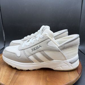 Zeba Hands Free Women’s Size 9 Shoes Slip In Walking Sneakers White Sand